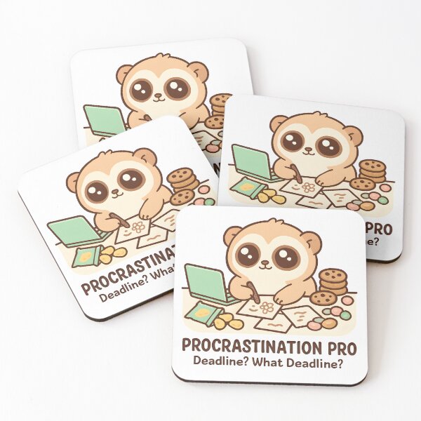 Item preview, Procrastination Pro designed and sold by Laze Loris.