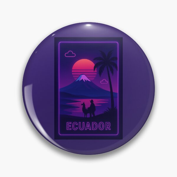 Item preview, Ecuador Neon Travel designed and sold by Thistle-TShop.
