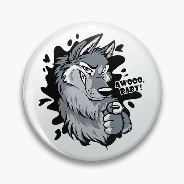 Item preview, Wolf AWOO Ba	 designed and sold by herianchelhu.