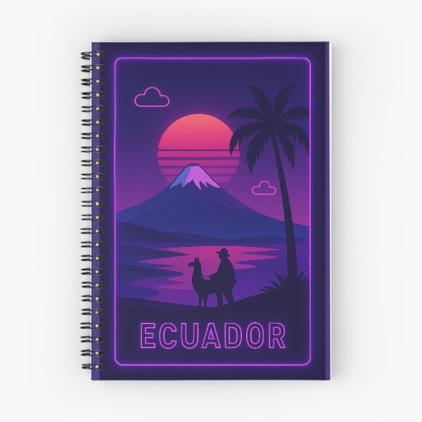 Item preview, Ecuador Neon Travel designed and sold by Thistle-TShop.