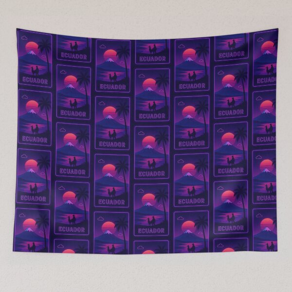 Item preview, Ecuador Neon Travel designed and sold by Thistle-TShop.