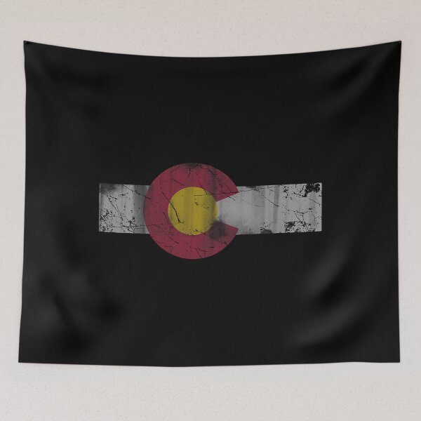 Item preview, Vintage Patriotic Flag of Colorful Colorado 	 		 designed and sold by sammutbayjal.