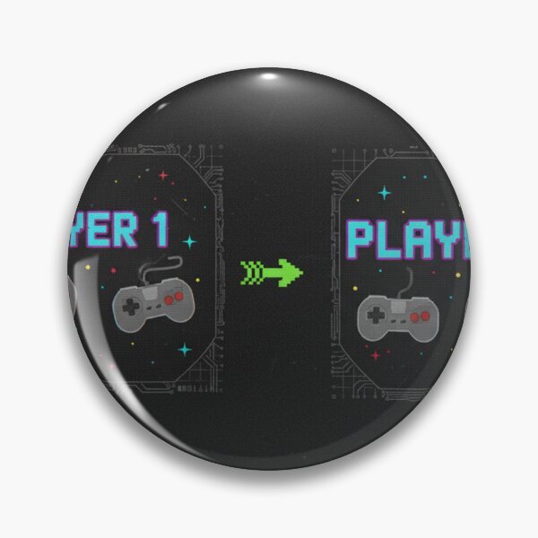 Item preview, Player 1 → Player 2 (controller icons) designed and sold by CodeVibeTees.