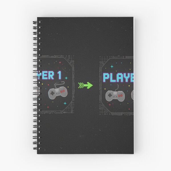 Item preview, Player 1 → Player 2 (controller icons) designed and sold by CodeVibeTees.