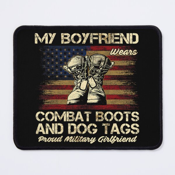 Item preview, My friend Wears Combat Boots and Dog Tags Veterans designed and sold by mokiapoengs.