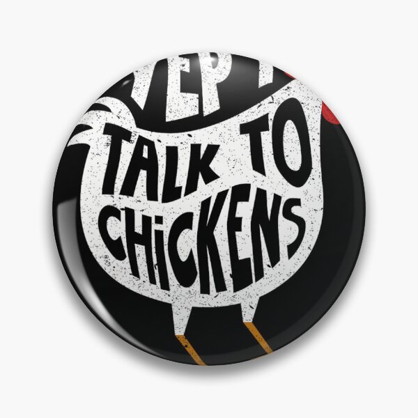 Item preview, Yep I Talk To Chickens 	  Cute Chicken Buffs Tee 	 		 designed and sold by jussyivaldot.