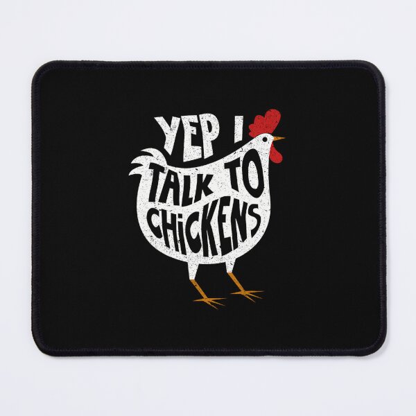 Item preview, Yep I Talk To Chickens Cute Chicken Buffs Tee designed and sold by jussyivaldot.