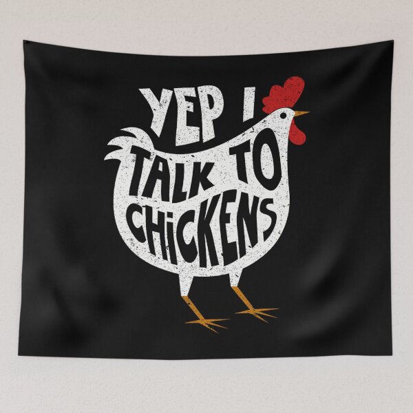 Item preview, Yep I Talk To Chickens 	  Cute Chicken Buffs Tee 	 		 designed and sold by jussyivaldot.