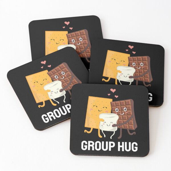 Item preview, Smores Group Hug Camping S'mores Chocolate Marshmallows 		 designed and sold by phemanffoh.