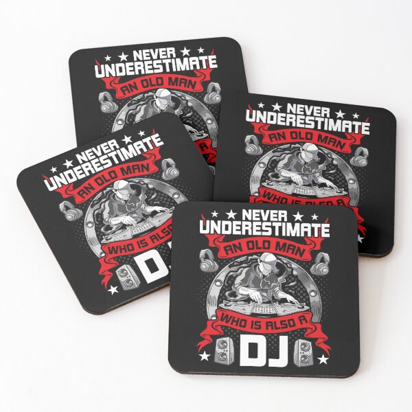 Artikelvorschau, Unterschätze niemals einen alten Mann, der auch DJ ist entworfen und verkauft von kobsjacash.