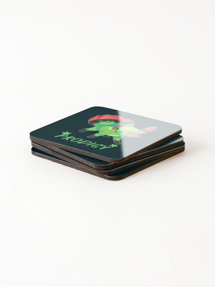 Thumbnail 4 of 5, Coasters (Set of 4), Prodigy Math Game funny Prodigy Math Game designed and sold by TShirtsofYou.
