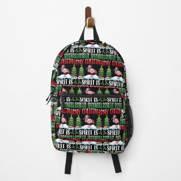 Item preview, My Christmas Spirit Is Roseate Spoonbill Wearing Santa Hat 	 		 designed and sold by mokiapoengs.