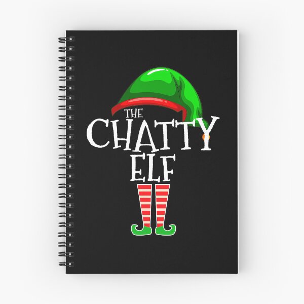 Item preview, The Chatty Elf Group Matching Family Christmas 	 Funny 		 designed and sold by vctorasndalk.