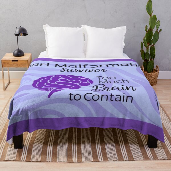 Item preview, Chiari Malformation Too Much Brain designed and sold by NolanChiariHope.
