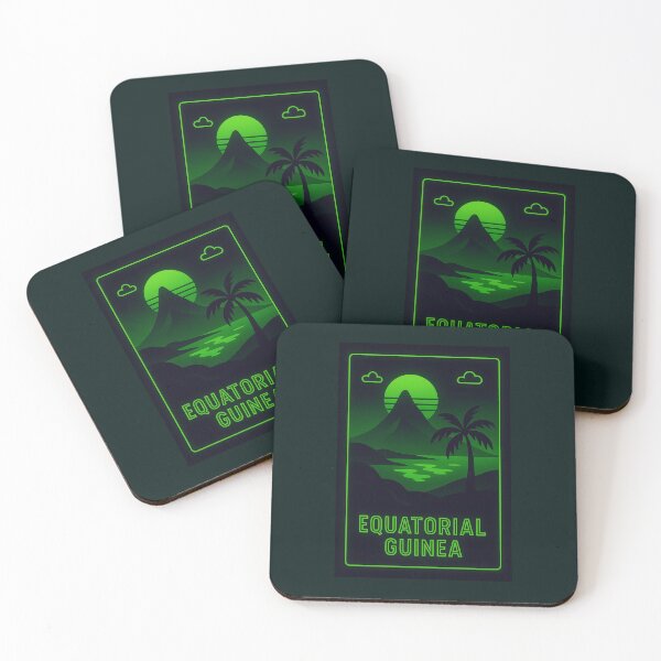 Item preview, Equatorial Guinea Neon Travel designed and sold by Thistle-TShop.