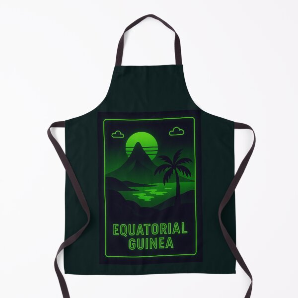 Item preview, Equatorial Guinea Neon Travel designed and sold by Thistle-TShop.