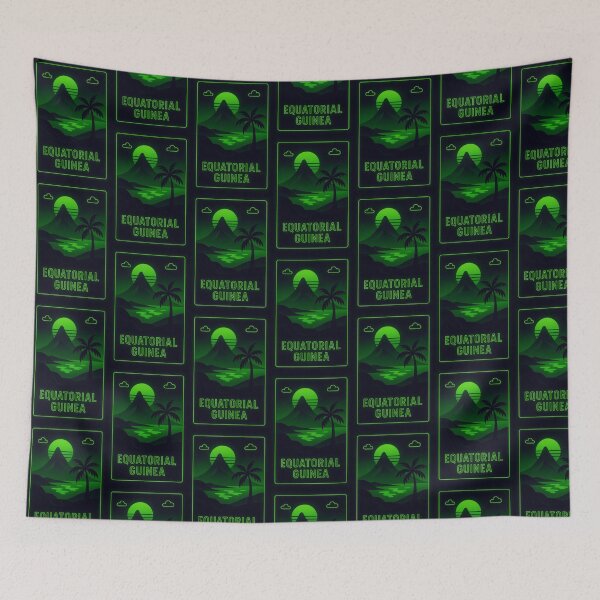 Item preview, Equatorial Guinea Neon Travel designed and sold by Thistle-TShop.