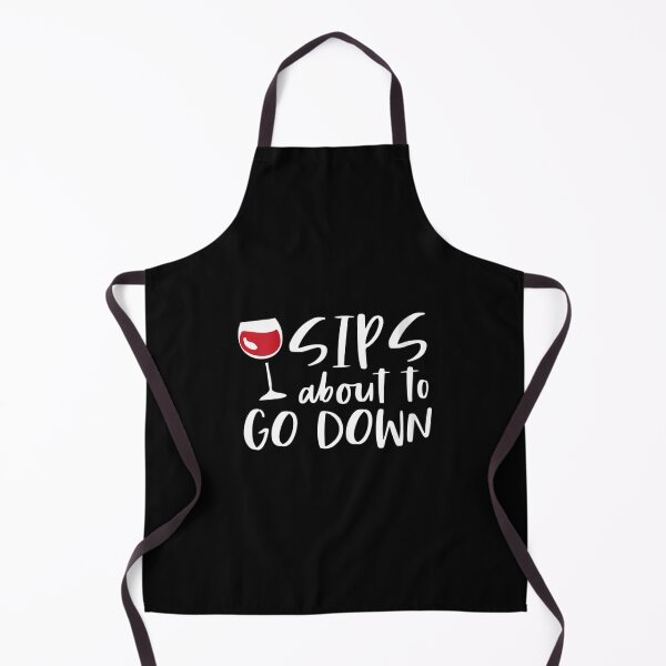 Item preview, s Funny Wine Drinker Sips About To Go Down designed and sold by budajeideth.