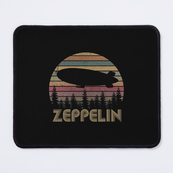 Item preview, Zeppelin Retro Vintage Sunset 70s 80s Distressed Dirigible 		 designed and sold by nainendrabek0.