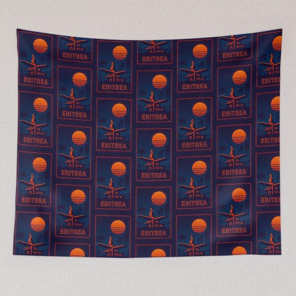 Item preview, Eritrea Neon Travel designed and sold by Thistle-TShop.