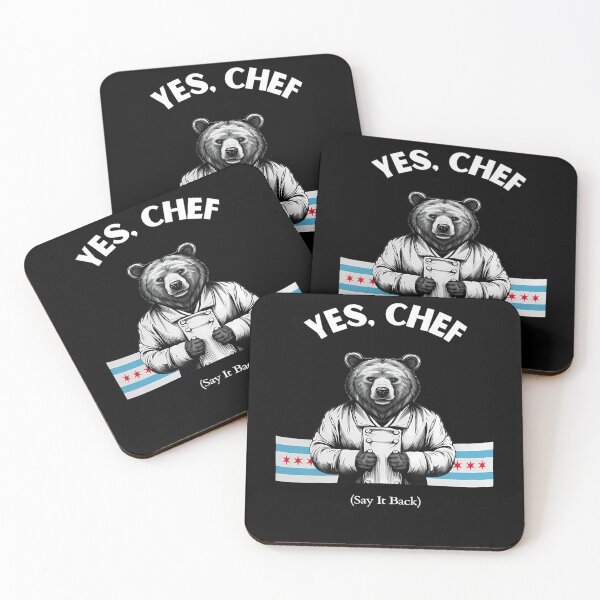 Item preview, The Bear Tv Show Yes Chef  designed and sold by LarryDemarest.