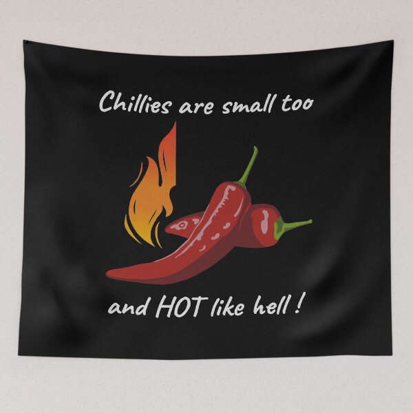 Item preview, Chillies are small too designed and sold by SunDog-Designs.
