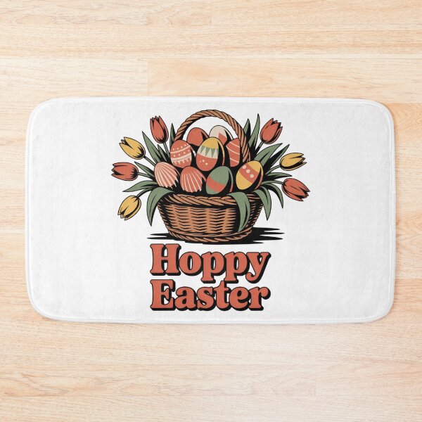 Item preview, Hoppy Easter | Cute Bunny & Egg Design | Whimsical Spring Holiday Graphic | Festive Seasonal Artwork designed and sold by PaintedPixels01.