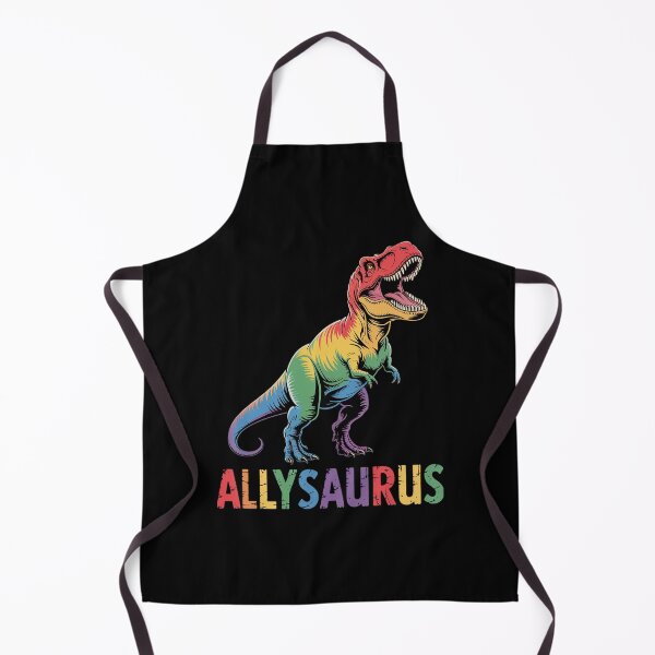Item preview, Dinosaur Lgbt Gay Pride Flag Allysaurus designed and sold by SlogariArt.