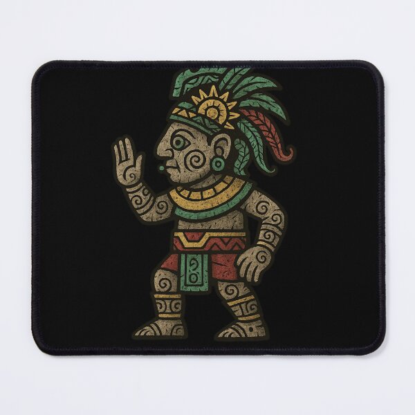 Item preview, Mayan Warrior Tribal Art Ancient Culture designed and sold by AncientVibes.