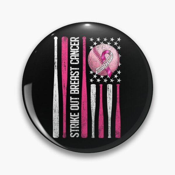 Item preview, Strike Out Breast Cancer Baseball Fight Awareness 	 	 		 designed and sold by saqifxeniaai.