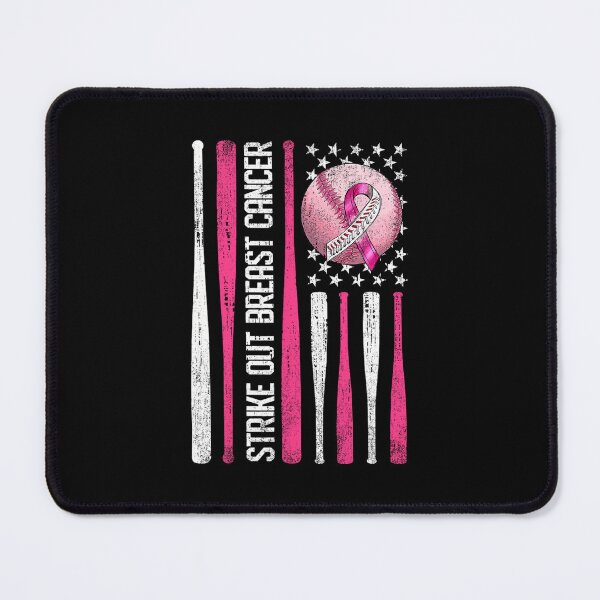Item preview, Strike Out Breast Cancer Baseball Fight Awareness 	 	 		 designed and sold by saqifxeniaai.