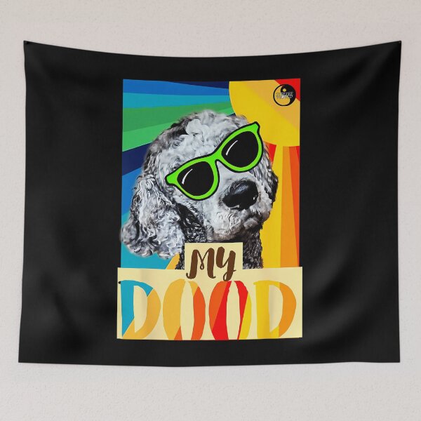 Item preview, My Dood Goldendoodle 	 Vintage Retro Style Funny Dog 		 designed and sold by mokiapoengs.
