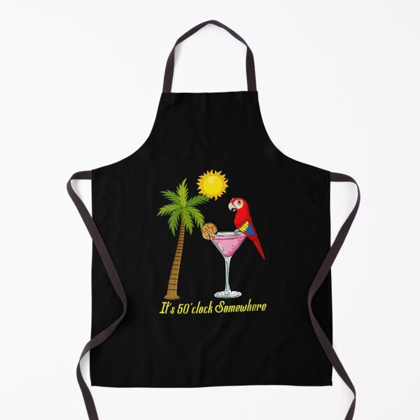 Item preview, s It's 5 O'clock Somewhere Funny Parrots Design Vacation Tee designed and sold by budajeideth.