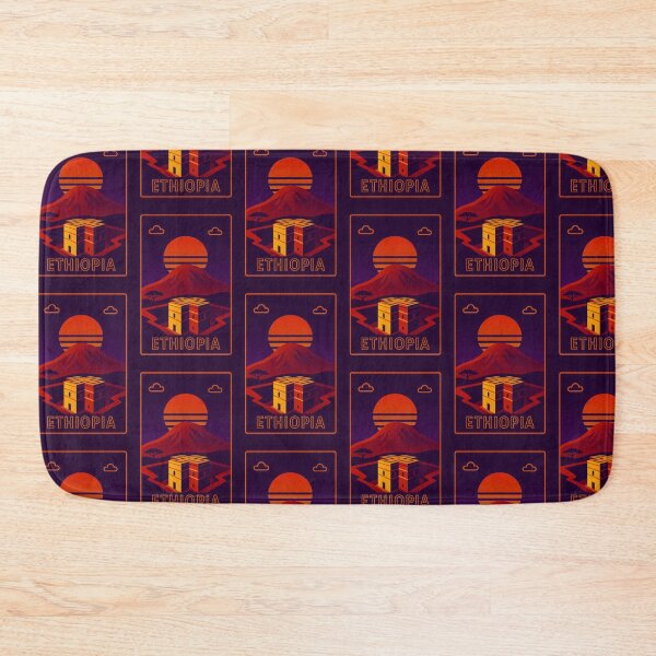 Item preview, Ethiopia Neon Travel designed and sold by Thistle-TShop.
