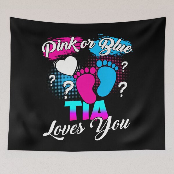 Item preview, Pink Or Blue Tia Loves You Gender Reveal Swea	1	 designed and sold by pimpaoekenta9.