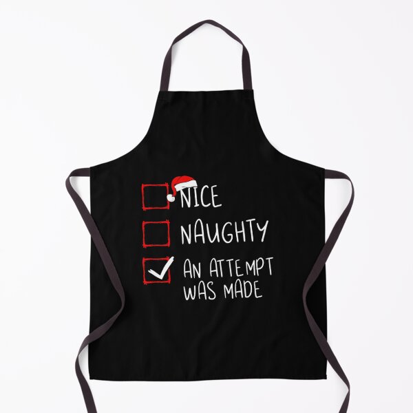 Item preview, Nice Naughty An Attempt Was Made Christmas List Santa Claus designed and sold by kobsjacash.