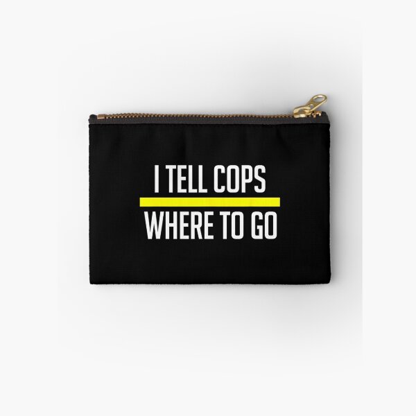 Item preview, Thin Yellow Line Funny I Tell Cops Where To Go Dispatch 		 designed and sold by munilsiderf.