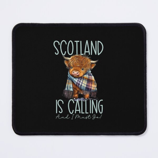 Item preview, Scotland is Calling and I must Go! Highland Cow 		 designed and sold by laiheirouyrp.