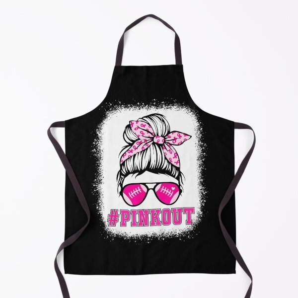 Item preview, Pink Out Messy Bun Football Breast Cancer Awareness designed and sold by pimpaoekenta9.