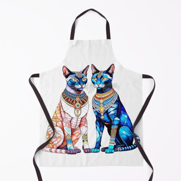 Item preview, Regal Egyptian Cat Guardians designed and sold by LanaGustavsson.