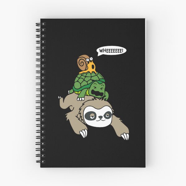 Item preview, Sloth Turtle Snail Piggyback 	 Animal Running Wild Tee	 designed and sold by vougashayagl.