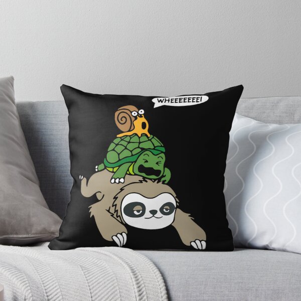 Item preview, Sloth Turtle Snail Piggyback 	 Animal Running Wild Tee	 designed and sold by vougashayagl.
