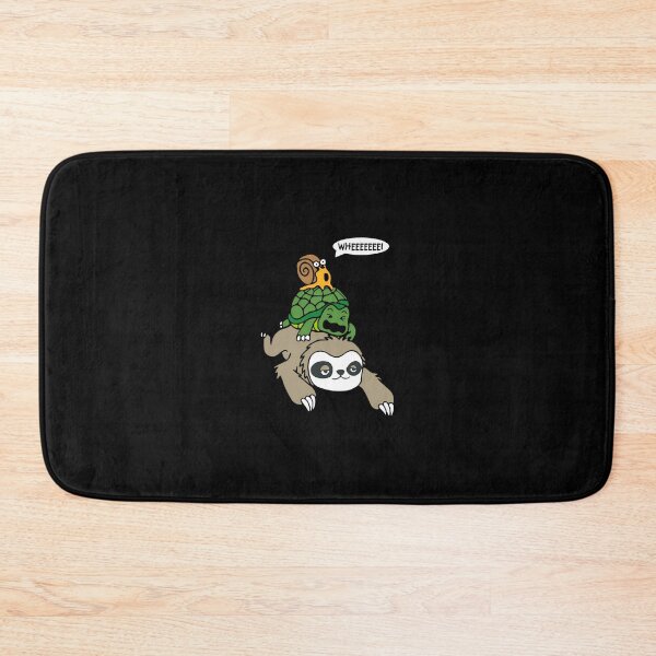 Item preview, Sloth Turtle Snail Piggyback 	 Animal Running Wild Tee	 designed and sold by vougashayagl.
