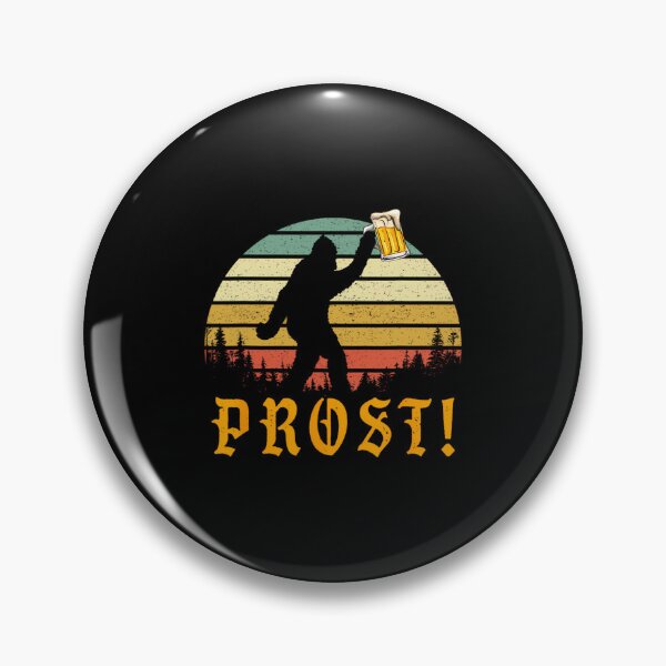 Item preview, Vintage PROST! Bigfoot Yeti Drinking Beer German Oktoberfest 		 designed and sold by sammutbayjal.