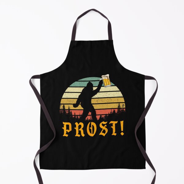 Item preview, Vintage PROST! Bigfoot Yeti Drinking Beer German Oktoberfest 		 designed and sold by sammutbayjal.