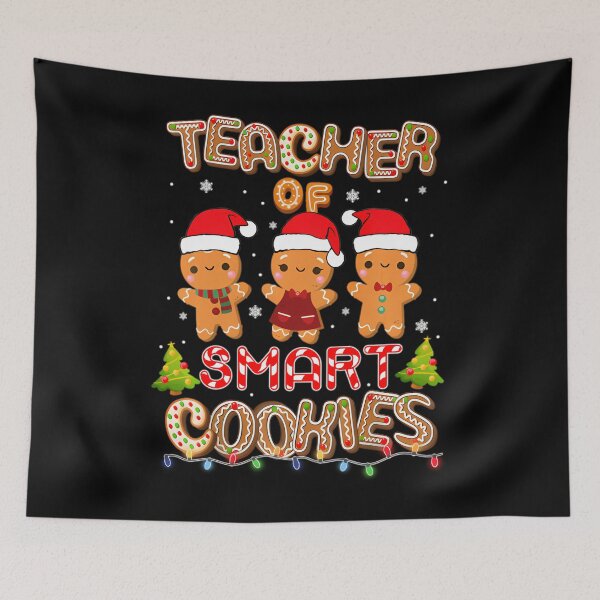 Item preview, Teacher Of Smart Cookies Christmas Teacher Holiday 	 	 Swea		 designed and sold by ezahpreauxk.