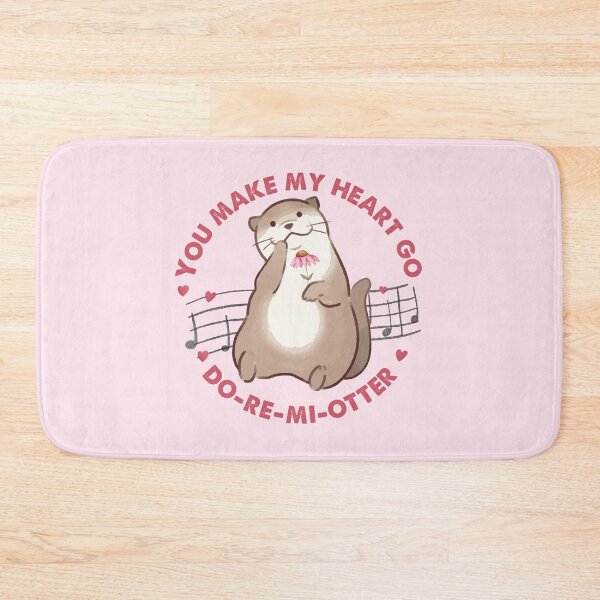 Item preview, You Make My Heart Go Do-Re-Mi-Otter designed and sold by chillaxcats.