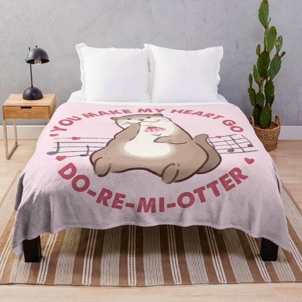 Item preview, You Make My Heart Go Do-Re-Mi-Otter designed and sold by chillaxcats.