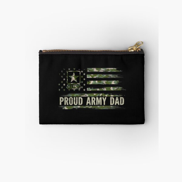 Item preview, Vintage Proud Army Dad Camo American Flag Veteran 	 		 designed and sold by sammutbayjal.