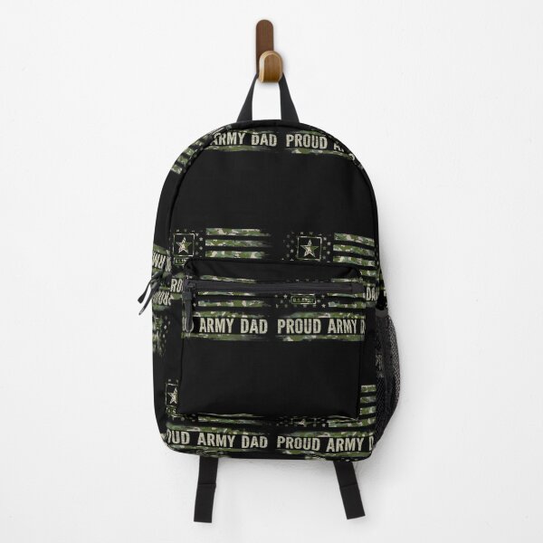 Item preview, Vintage Proud Army Dad Camo American Flag Veteran 	 		 designed and sold by sammutbayjal.